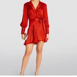 Zimmermann Silk Mini Wrap Dress Size 1/6 NWT